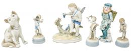 LOTE VARIADO EN PORCELANA DE MEDIADOS DEL S.XX