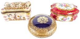 LOTE DE TRES CAJAS DE PORCELANA