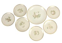 SERVICIO DE POSTRE EN PORCELANA ALEMANA ÚLTIMO CUARTO S.XX