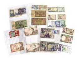 LOTE DE 26 BILLETES DE ESPAÑA