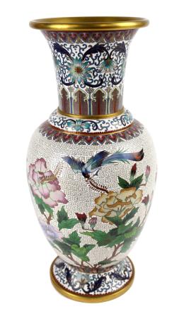 JARRON EN ORIENTAL CLOISONÉ DE MEDIADOS DEL S.XX