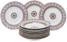 CONJUNTO 12 PLATOS "PICKMAN" DE FINALES DEL S.XIX