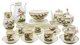 JUEGO DE TE Y CAFÉ DE PORCELANA