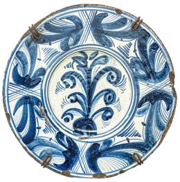 PLATO DE CERÁMICA CATALANA DE LA "CORBATA"