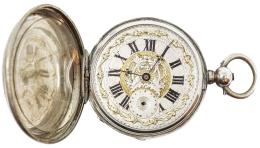 RELOJ DE BOLSILLO ROBERT ROSKELL DE FLES. S.XIX