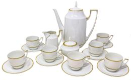 JUEGO DE CAFÉ PARA 7 SERVICIOS DEL SEGUNDO TERCIO S.XX