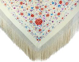 MANTÓN DE MANILA DEL MEDIADOS DEL S.XX