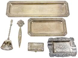 CONJUNTO DE DISTINTAS PIEZAS DE PLATA