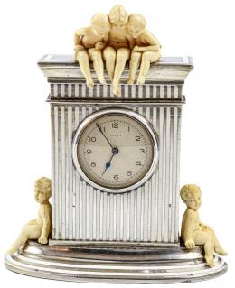 PEQUEÑO RELOJ DE SOBREMESA "CONTY" SEGUNDO CUARTO DEL S.XX