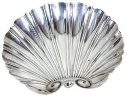CONCHA EN PLATA DE MEDIADOS DEL S.XX