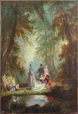 ESCUELA FRANCESA DEL SIGLO XVIII, SEGUIDOR DE FRAGONARD