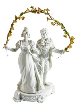 FIGURA EN BISCUIT DE PRINCIPIOS DEL S.XX (rotura devolver)