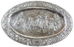 PLAFON DECORATIVO EN PLATA LABRADA DE PRINCIPIOS DEL S.XX