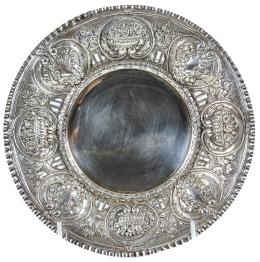 CENTRO DE MESA EN PLATA DEL PRIMER TERCIO DEL S.XX