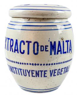 GRAN TARRO DE CERÁMICA DEL PRIMER TERCIO DE SIGLO XX