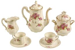 JUEGO DE CAFE EN PORCELANA