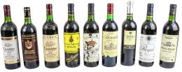 NUEVE BOTELLAS DE VINO