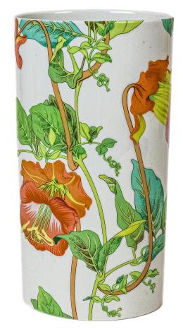 JARRÓN EN PORCELANA LIMOGES "GEORGES BOYER"