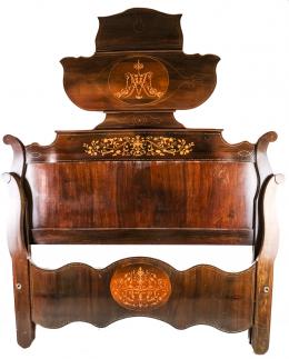 CAMA ISABELINA DEL SEGUNDO TERCIO DEL S.XIX