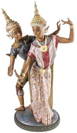 FIGURA EN GRES DE LA MANUFACTURA LLADRÓ