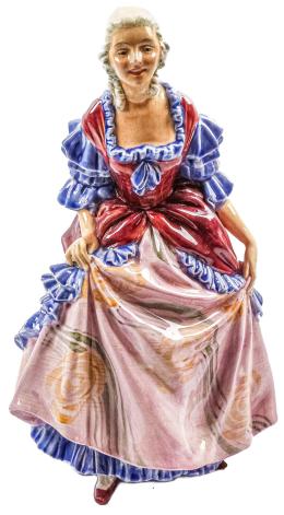 FIGURA EN CERÁMICA ESMALTADA "ROYAL DOULTON"