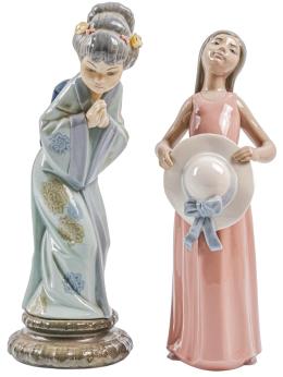 DOS FIGURAS EN PORCELANA LLADRÓ
