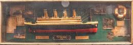 MAQUETA DEL TRANSATLÁNTICO TITANIC