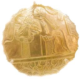 MEDALLON RELIGIOSO S.XVIII