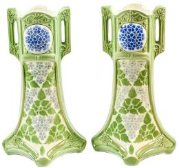 PAREJA DE JARRONES ART NOUVEAU