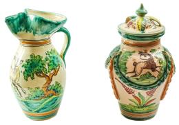 JARRA Y TARRO DE "PUENTE DEL ARZOBISPO"