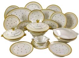 VAJILLA DE PORCELANA DE LIMOGES DE MEDIADOS DE S. XX