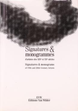 "SIGNATURES & MONOGRAMMES D'ARTISTES...