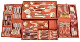 CUBERTERIA DE PLATA DE MEDIADOS DEL S.XX