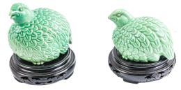 DOS PEQUEÑAS FIGURAS EN PORCELANA DEL ÚLTIMO CUARTO DEL S.XX