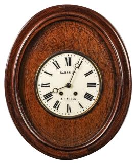 RELOJ DE PARED FRANCÉS DE FINALES DEL S.XIX