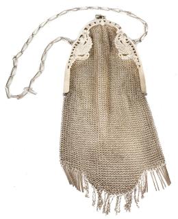 BOLSITO DE MALLA EN PLATA DEL PRIMER TERCIO DEL S.XX