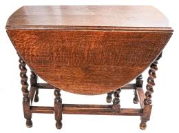 MESA DE ALAS DE INGLESA DEL PRIMER CUARTO DEL S.XX