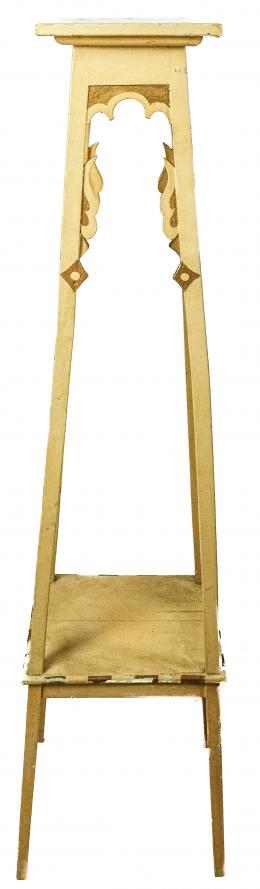 PEANA DE MADERA DEL PRIMER CUARTO DE SIGLO XX