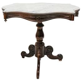 MESA VELADOR ISABELINA DEL ÚLTIMO TERCIO DE SIGLO XIX