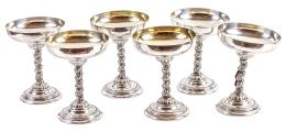 SEIS COPAS DE PLATA DE MEDIADOS DE SIGLO XX