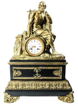 RELOJ DE SOBREMESA FRANCÉS DEL S. XIX
