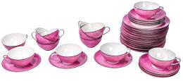 SERVICIO DE CAFÉ EN PORCELANA FRANCESA DE MEDIADOS S.XX