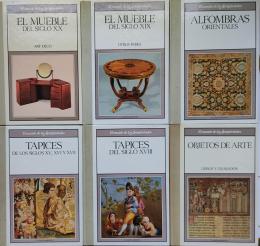 SEIS LIBROS DE LA COLECCIÓN EL MUNDO DE LAS ANTIGÜEDADES.
