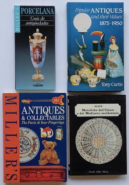 CUATRO LIBROS SOBRE ANTIGÜEDADES.