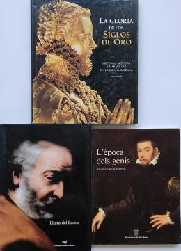 TRES LIBROS SOBRE RENACIMIENTO Y BARROCO.