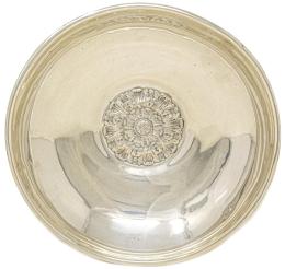 CENTRO DE MESA DE PLATA DE LOS AÑOS 70