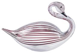 CISNE DE CRISTAL DE MURANO "LICIO ZANETTI"