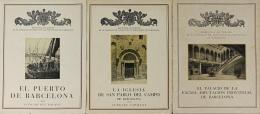 TRES PUBLICACIONES DE LA BIBIOTECA DE TURISMO DE 1931