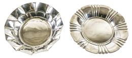 DOS PLATOS DE PLATA DEL PRIMER TERCIO DE S. XX