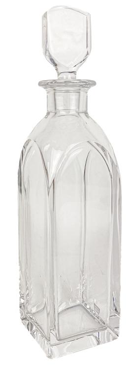 BOTELLA LICORERA EN CRISTAL ORREFORS DEL ÚLTIMO CUARTO S.XX